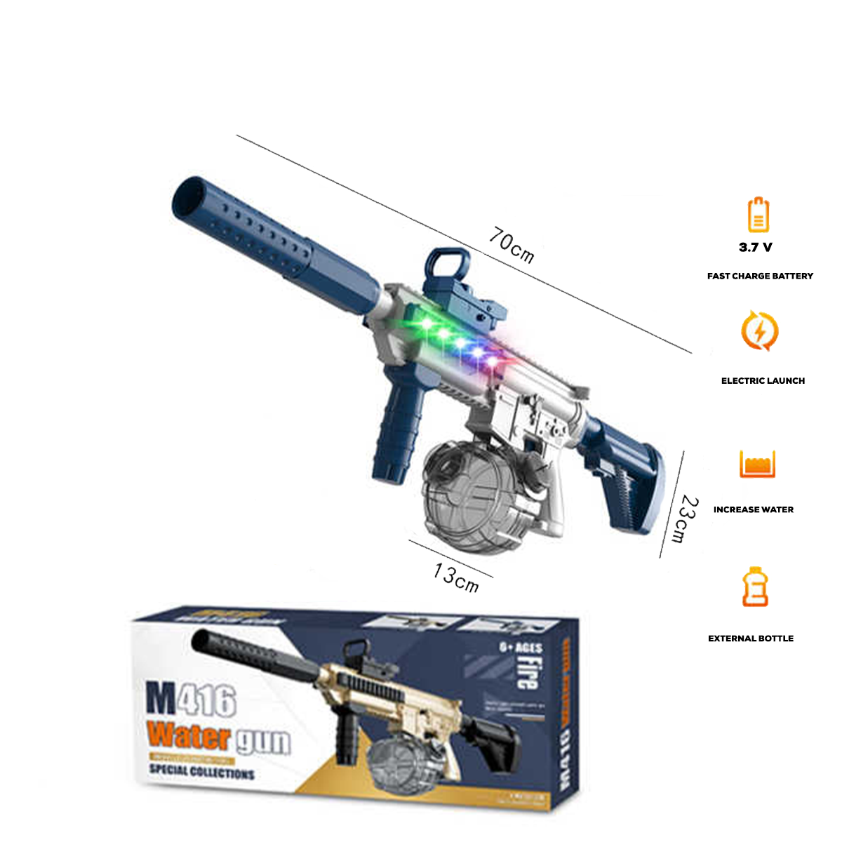 M416 uzi Electric Water Gun