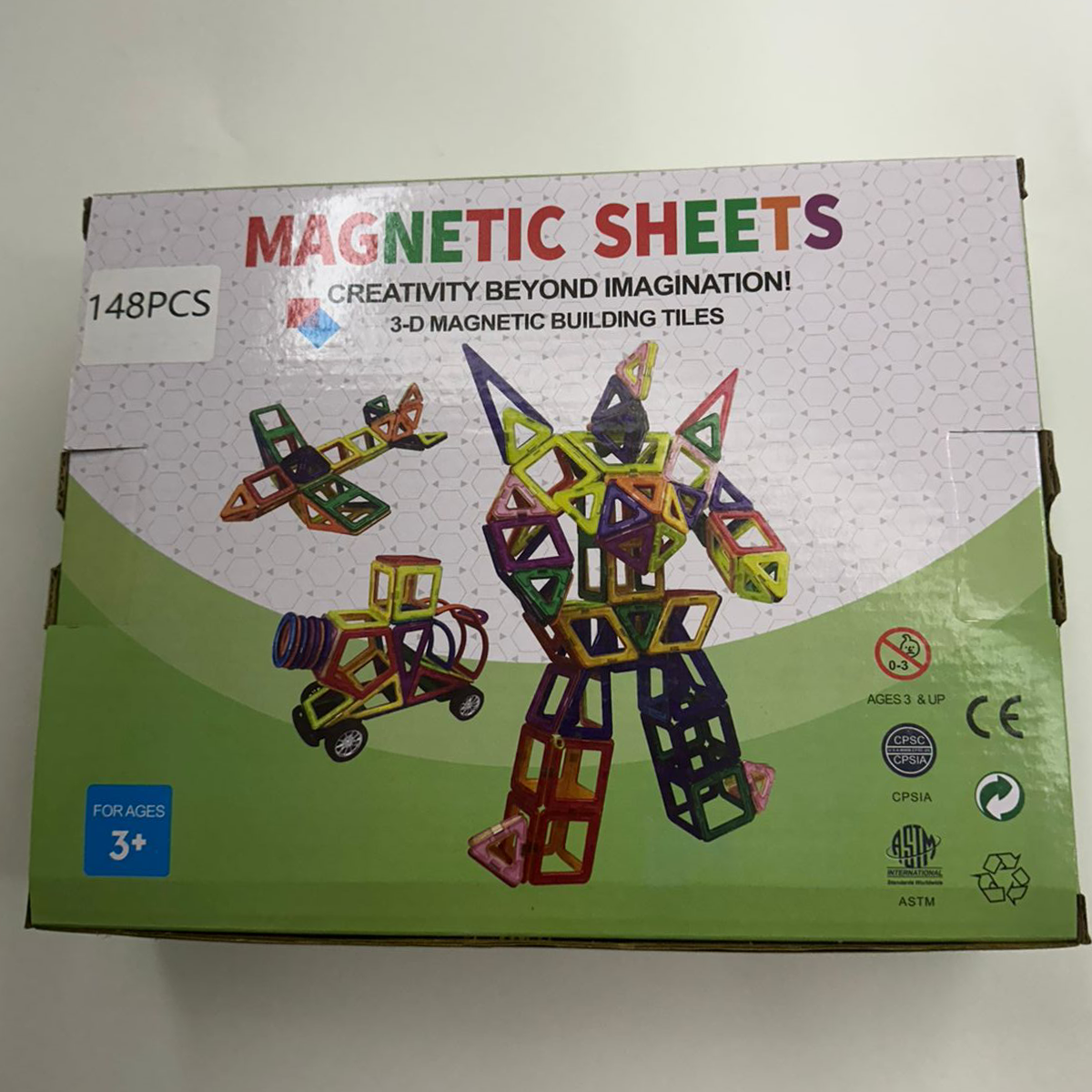 Magnetic sheets Building Blocks