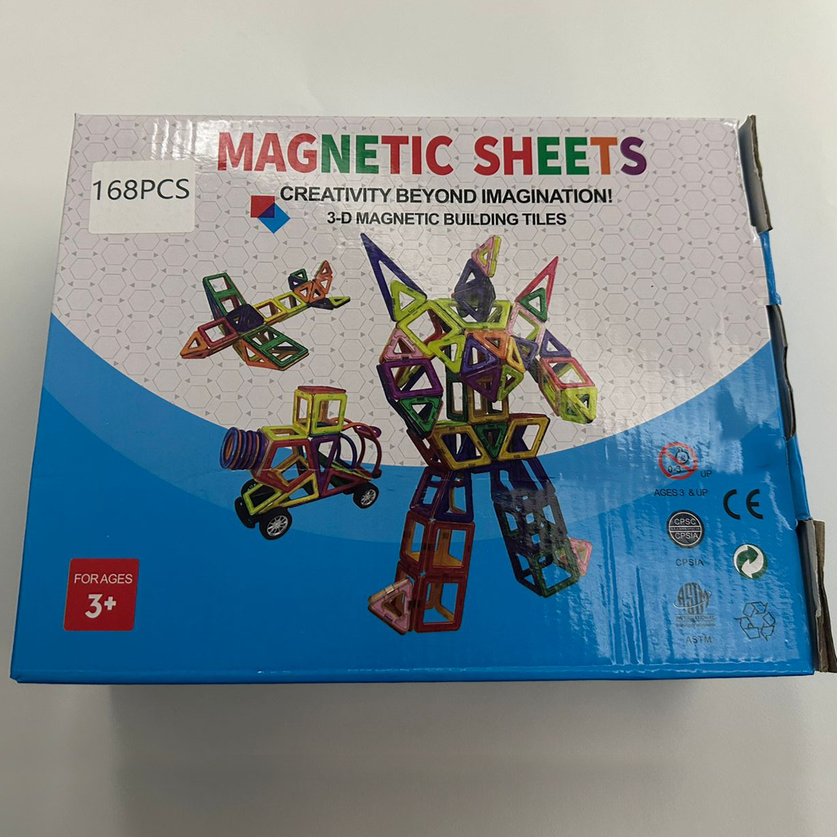 Magnetic sheets Building Blocks