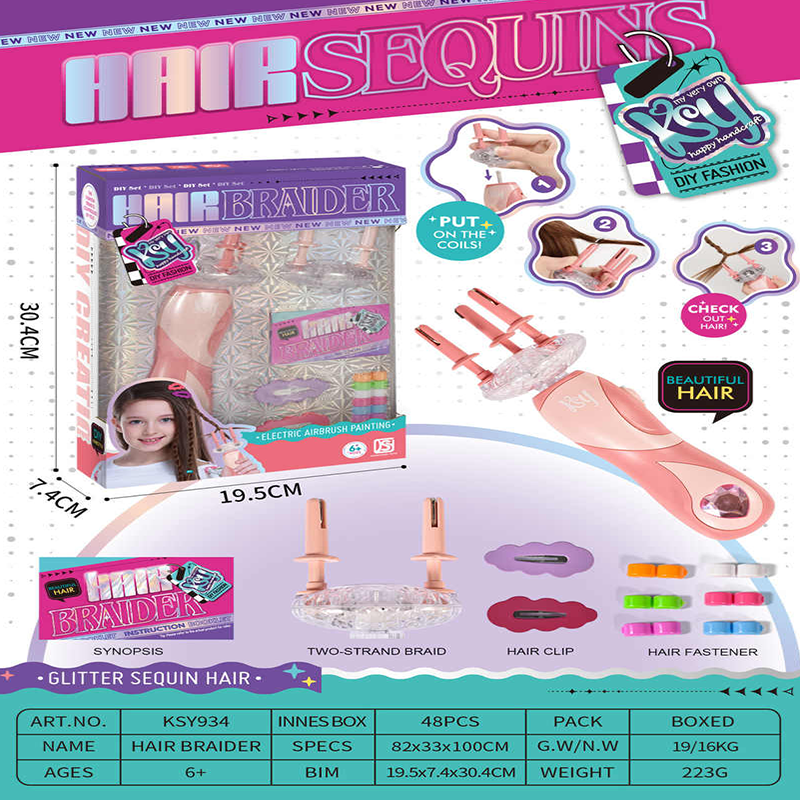 Fashion Novelty Hair Braider Machine Electric Hair Braiding