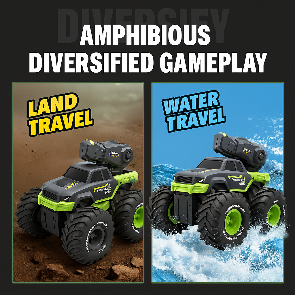 Rc Car with High-pressure Water Gun