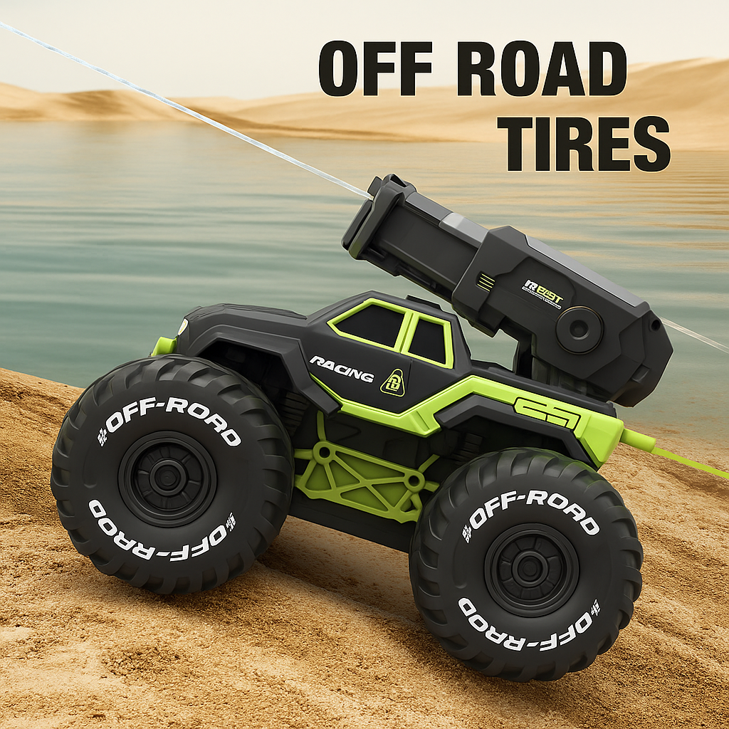 Rc Car with High-pressure Water Gun