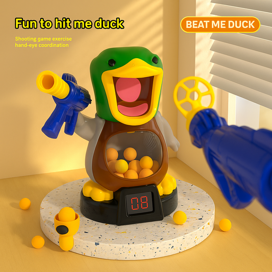 HUNGRY Shooting duck