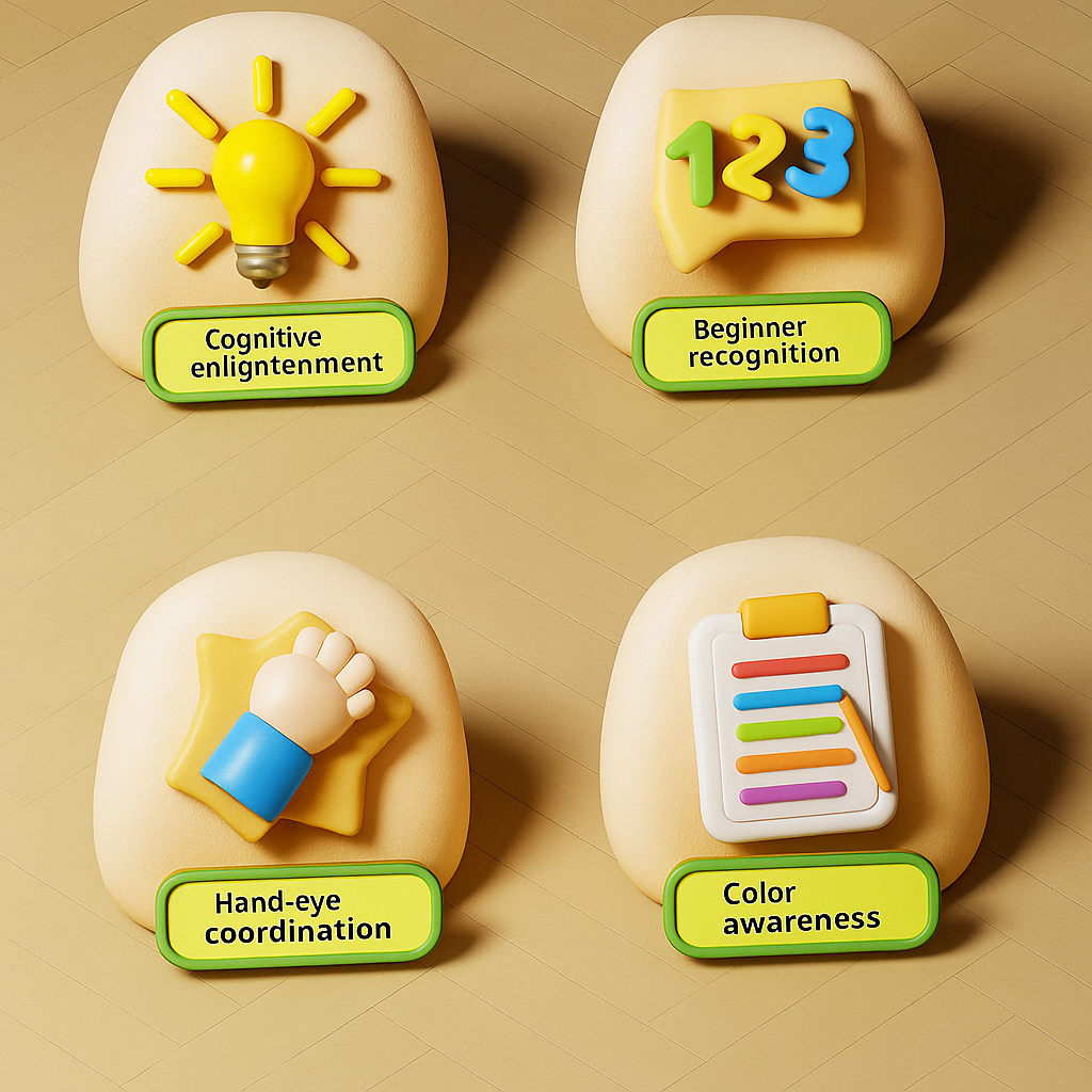 chicken with eggs shapes and numbers