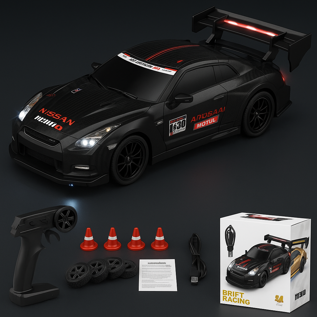 4WD RC Drift Car Remote Control GTRPRO Model Charge 4x4 Racing