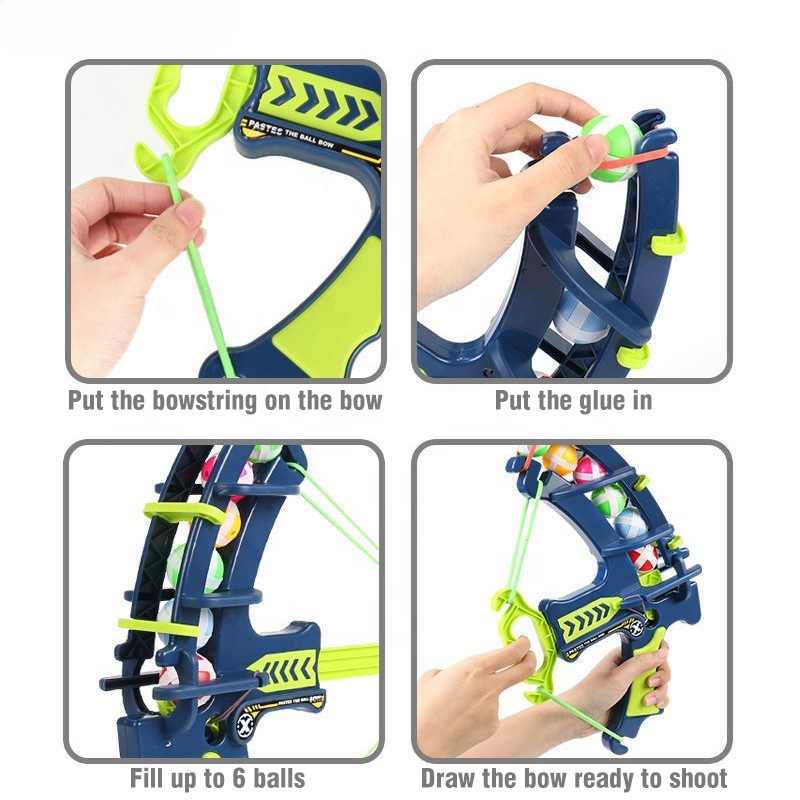Childrens Sticky Ball Bow