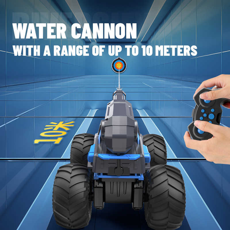 Rc Car with High-pressure Water Gun