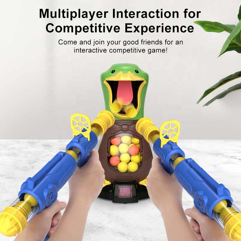 HUNGRY Shooting duck