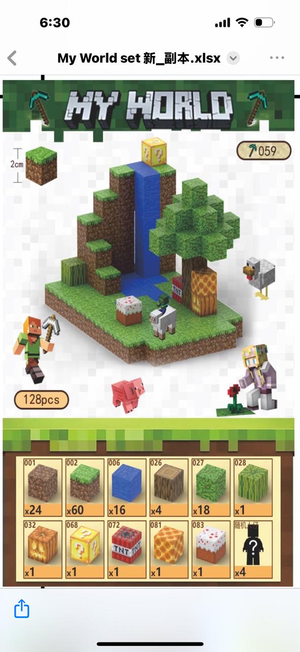 Magnetic Minecraft cubes build your own kingdom