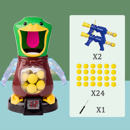 HUNGRY Shooting duck