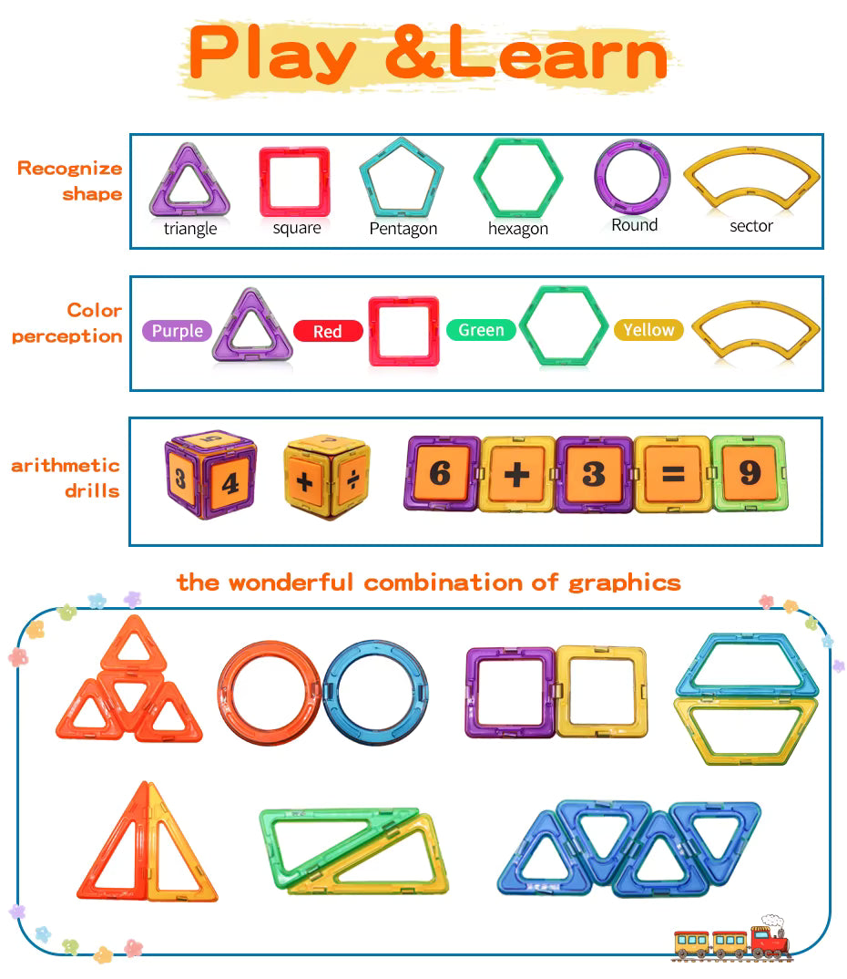 Magnetic sheets Building Blocks