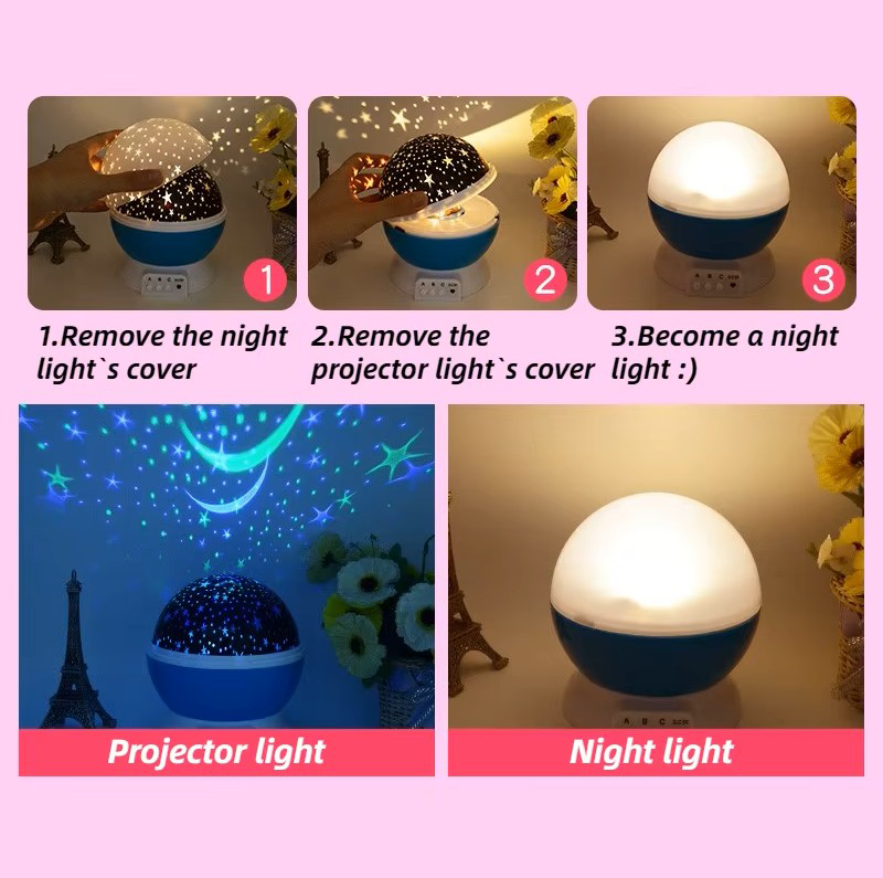 Star Projector Night Lights for Kids