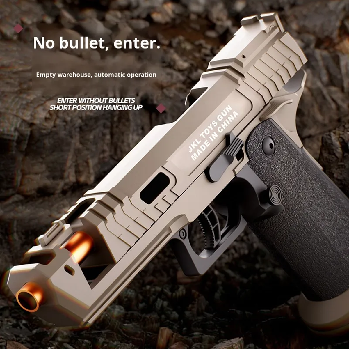 Insane  Gun Toy Snake Belly Soft Bullet automatic