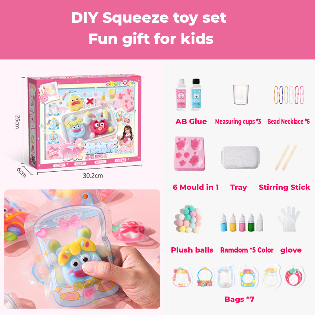 DIY Squishy Kit Super Soft Squishy Gel