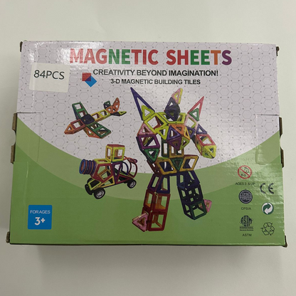Magnetic sheets Building Blocks