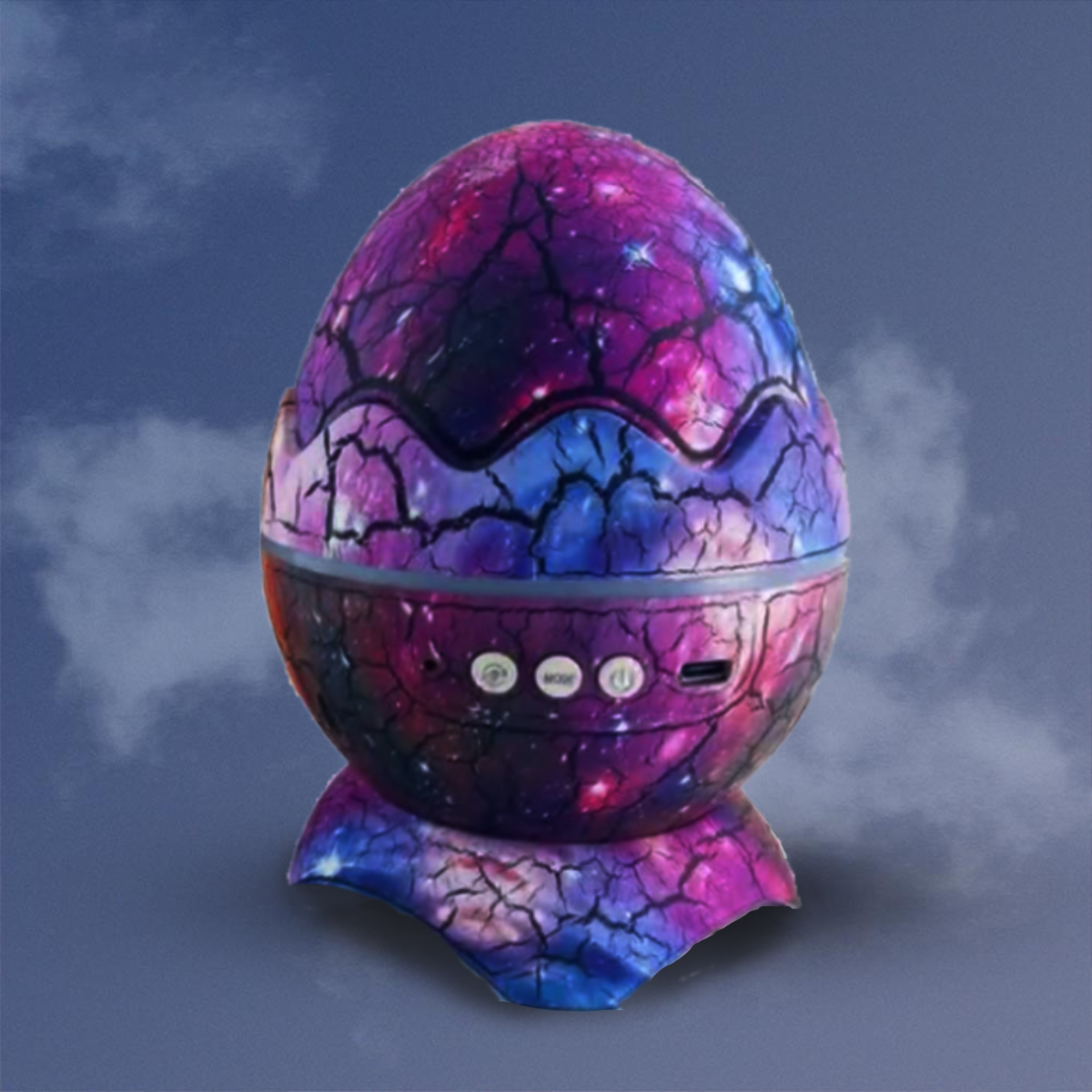 Crack Dinosaur Egg Bluetooth Starry Sky Projection