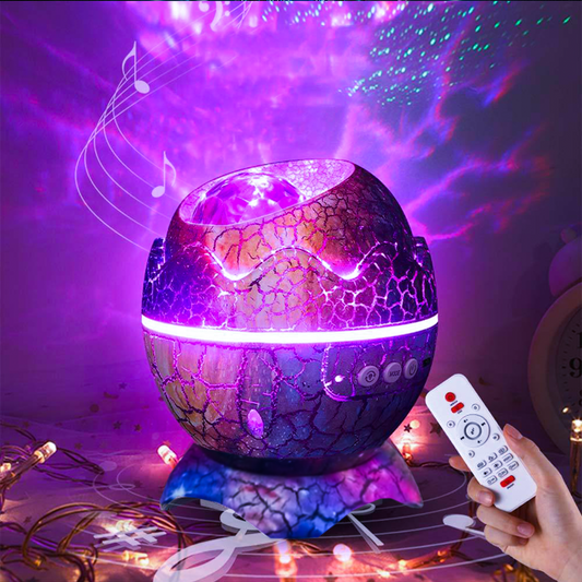 Crack Dinosaur Egg Bluetooth Starry Sky Projection