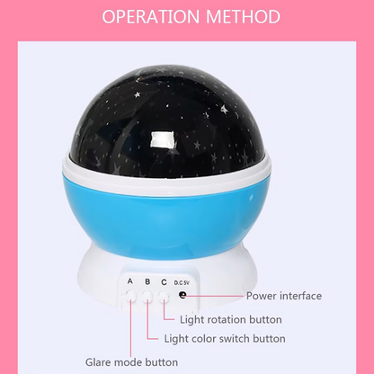 Star Projector Night Lights for Kids