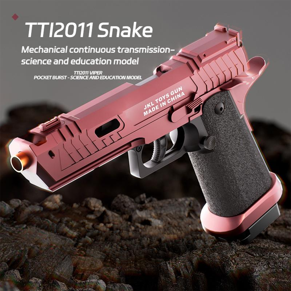 Insane  Gun Toy Snake Belly Soft Bullet automatic