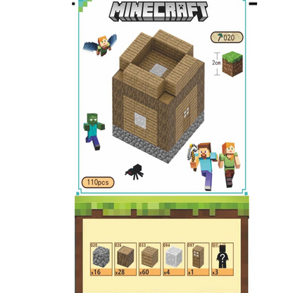 Magnetic Minecraft cubes build your own kingdom