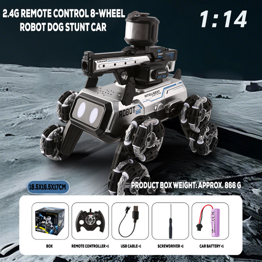 Rc Dog Shooting Gel Robot