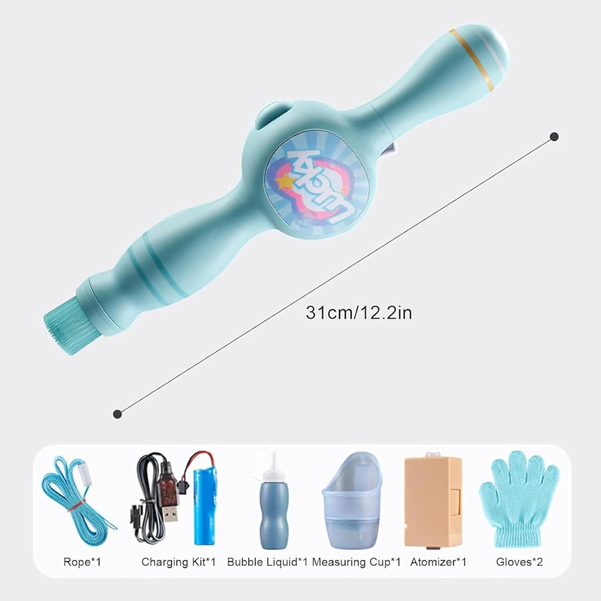 Elastic Bubble fog wand Machine