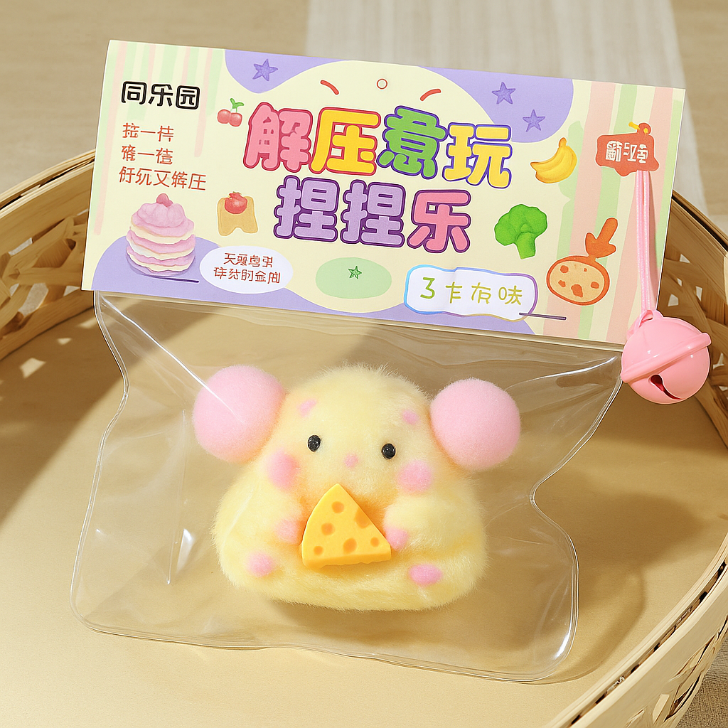 Hamster Squishy Silicone Mochi toy