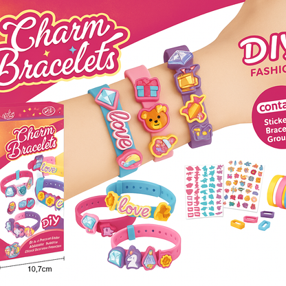 Fashion Girls DIY Beaded Bracelet Kit