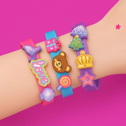 Fashion Girls DIY Beaded Bracelet Kit