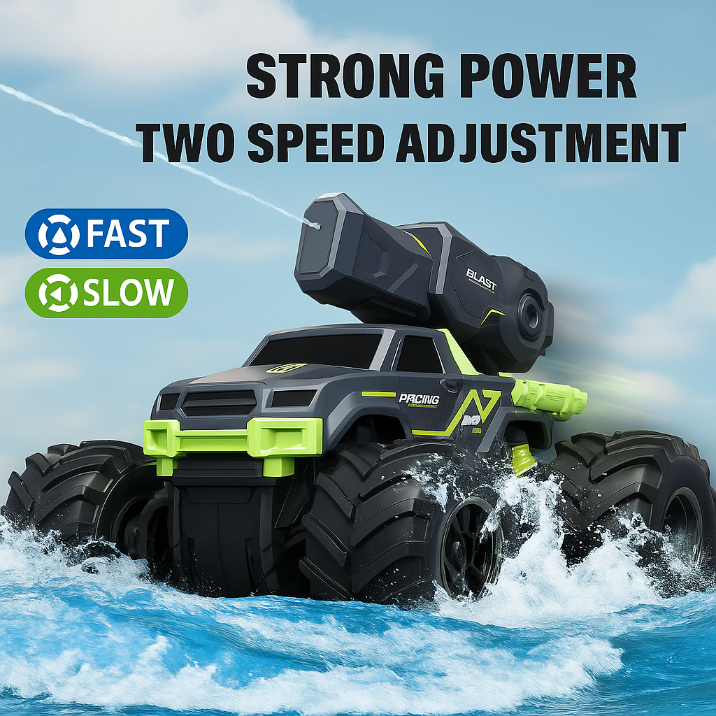 Rc Car with High-pressure Water Gun