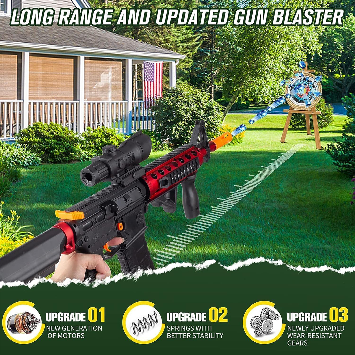 Electric MK46 Gel Ball Blaster