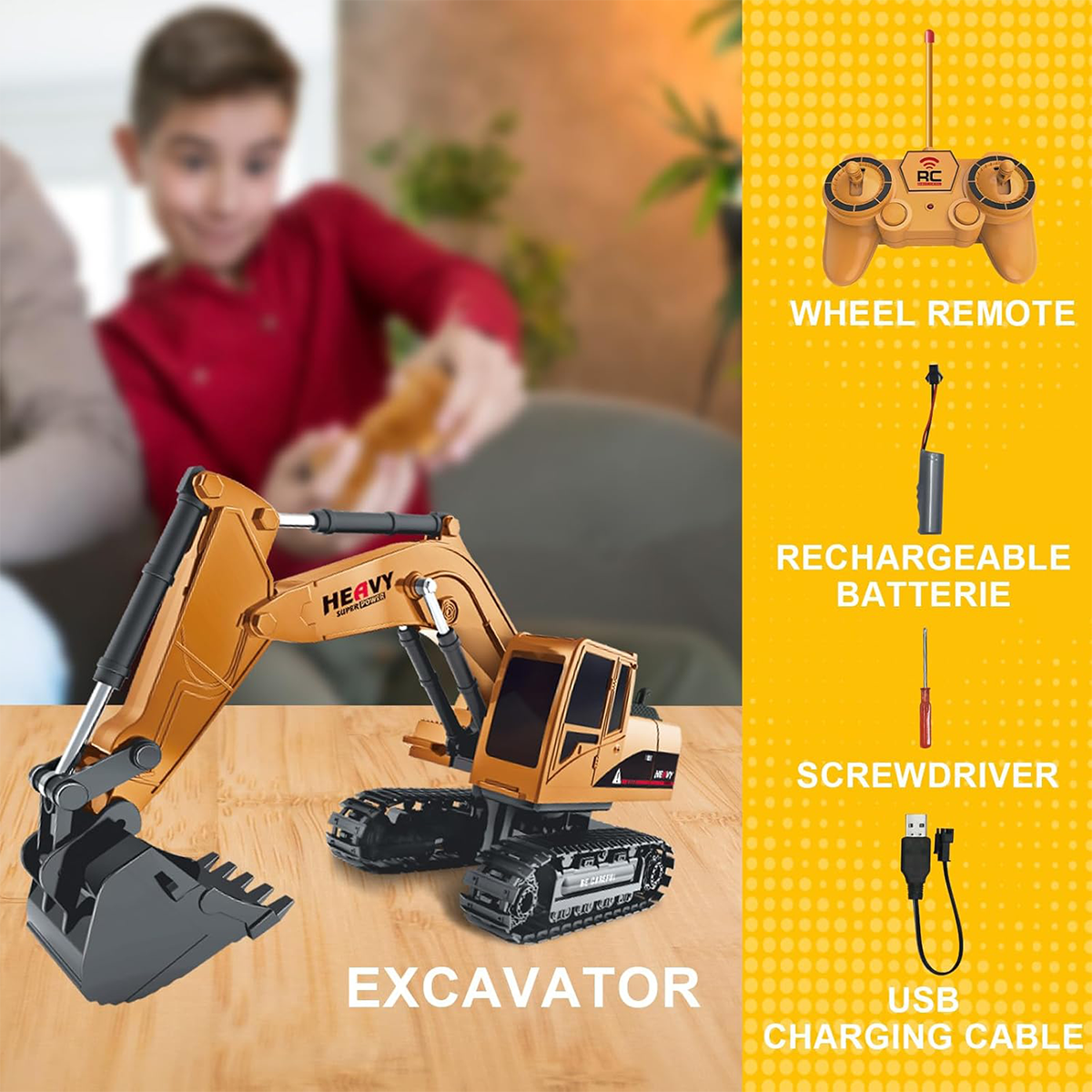 smart rc bulldozer