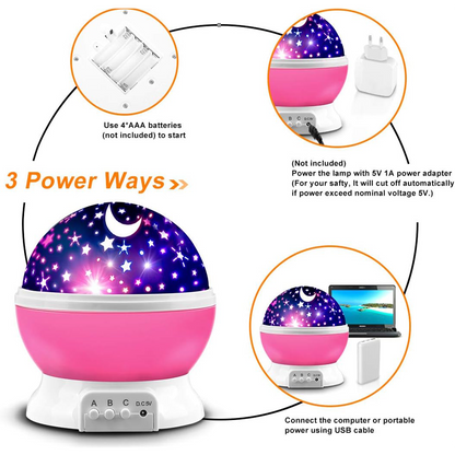 Star Projector Night Lights for Kids