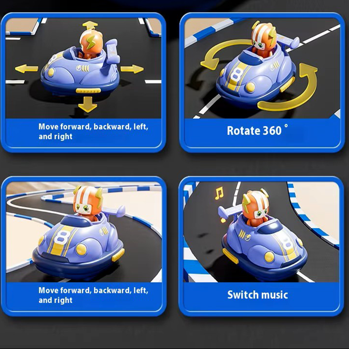 2 player cars toys and 3 mode of play