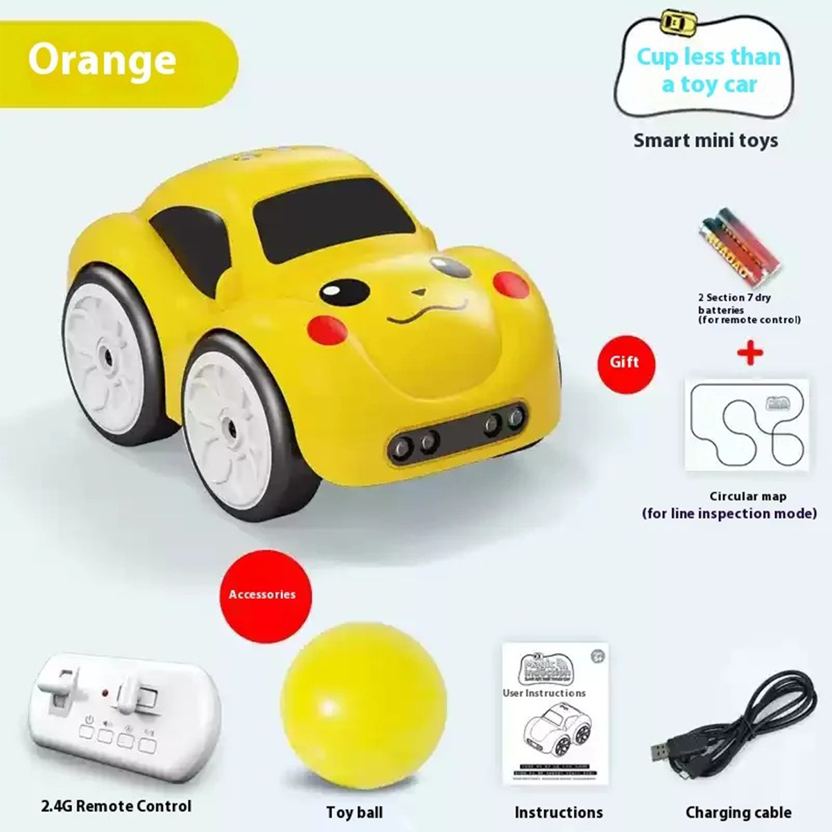 Smart Rc Car have 5 mode of play