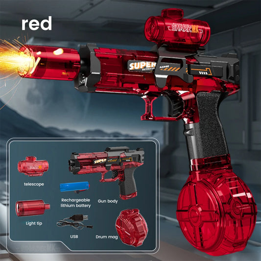 Electric Water pistol with light make your summer better