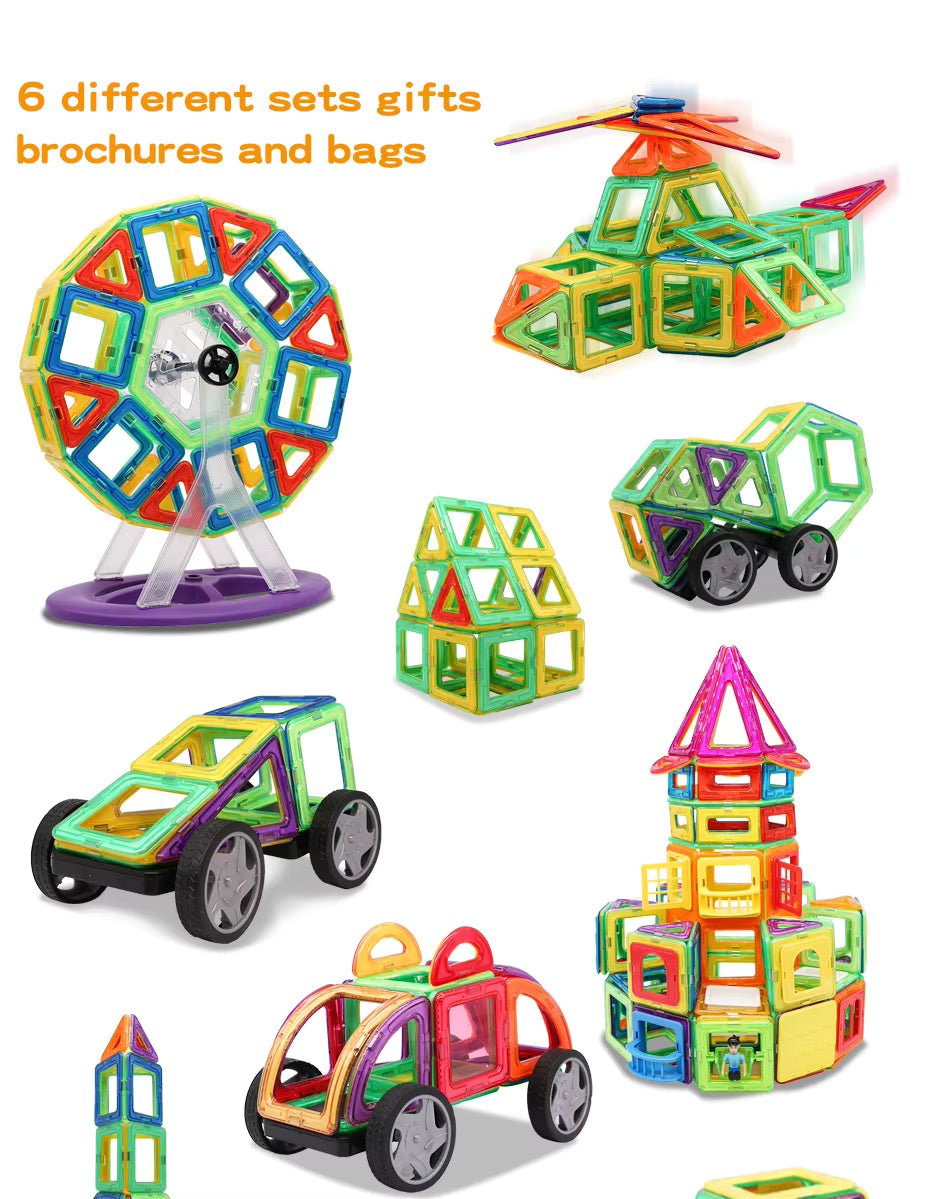 Magnetic sheets Building Blocks