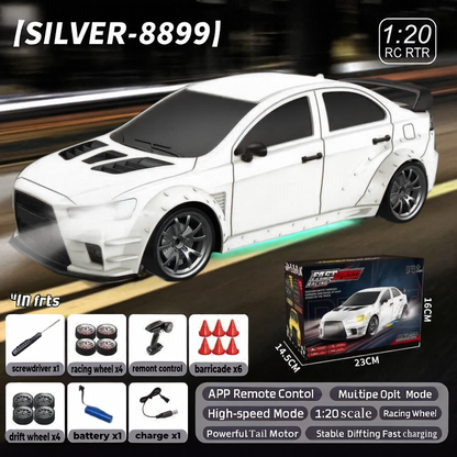 Rc drift car and mobile app