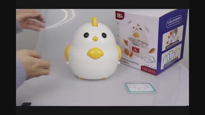 chicken with eggs shapes and numbers